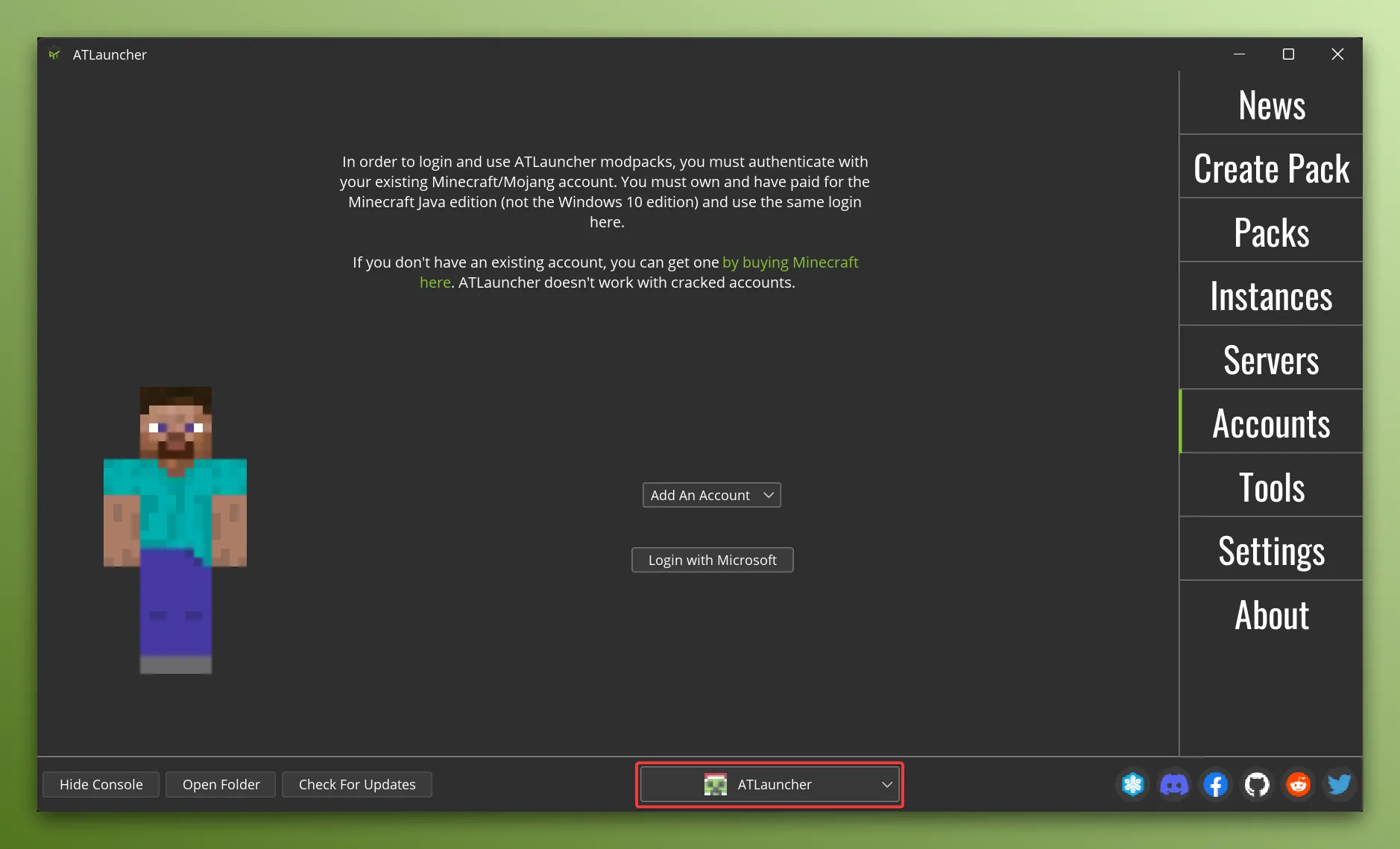 Account Switcher